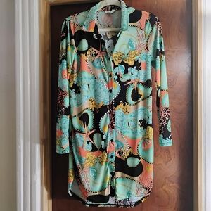 Mini Dress, Size: XL, Costal Colors